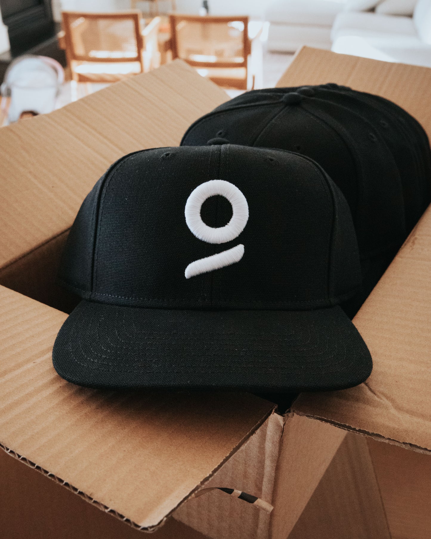 Canvas Cap, 3D Puff Black