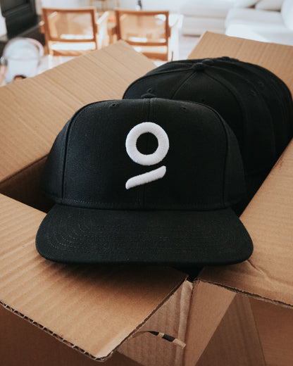 Canvas Cap, 3D Puff Black