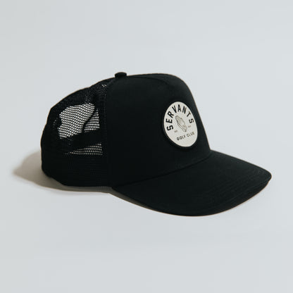 Servants Trucker Cap, Black